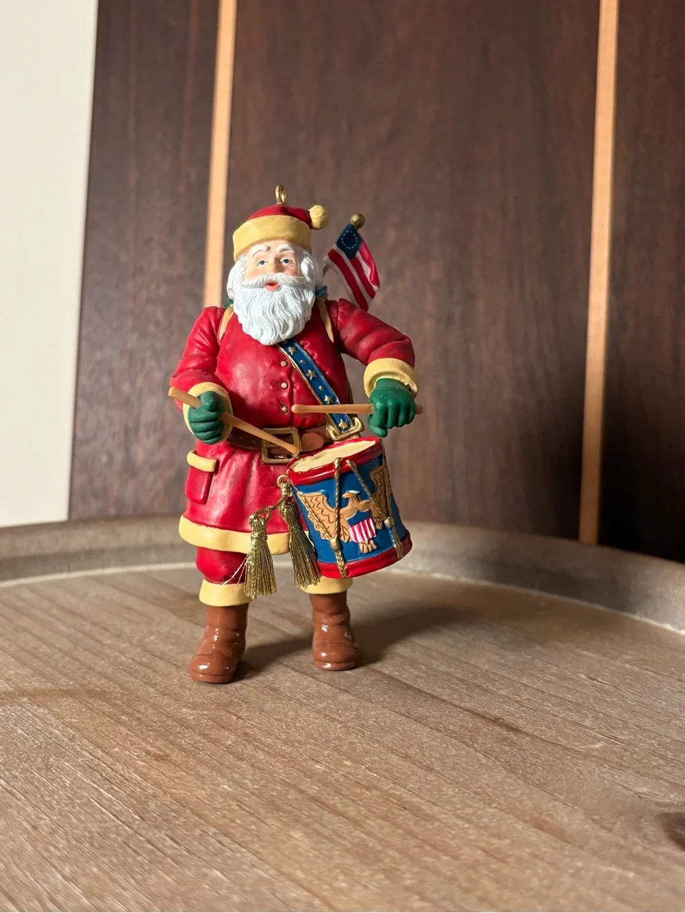 Hallmark Keepsake Yankee Doodle Santa Ornament - Original Packaging